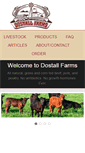 Mobile Screenshot of dostallfarms.com